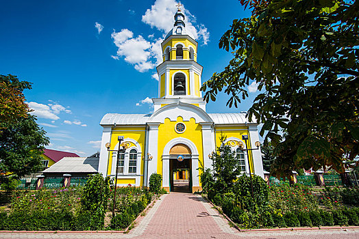 俄国东正教堂,中心,摩尔多瓦,欧洲