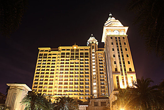 广州星河湾酒店,夜景