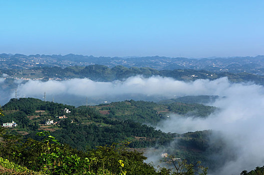 宜宾横江古镇石城山自然风光