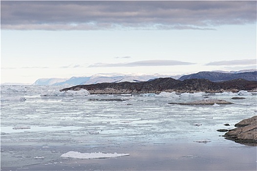 北极,风景,格陵兰