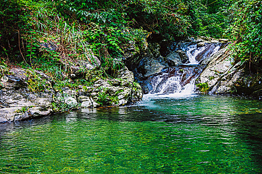 夏日峡谷风光