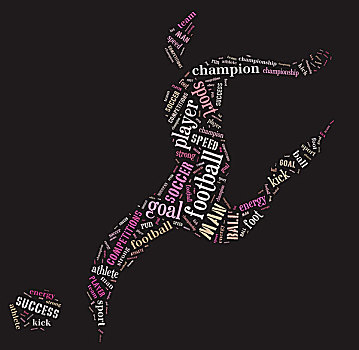 球员,象形图,粉色,文字,黑色背景,背景