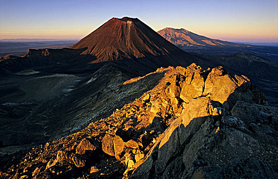 鲁阿佩胡火山,动作,火山,北方,岛屿,新,西兰岛,汤加里罗,国家,公园,地区,北岛,新西兰