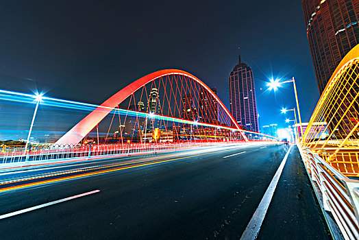 汽车轨迹,天津大沽桥