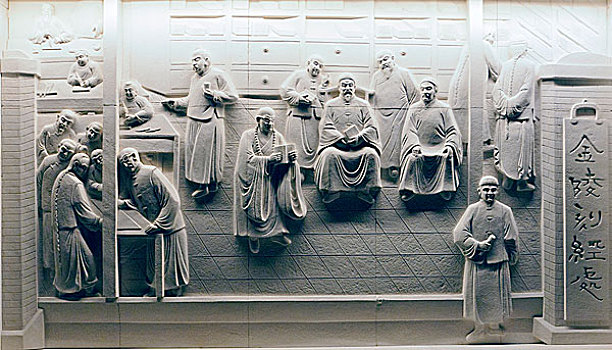 南京大报恩寺遗址寺庙人物雕塑