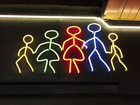 霓虹标识,斯德哥尔摩,瑞典