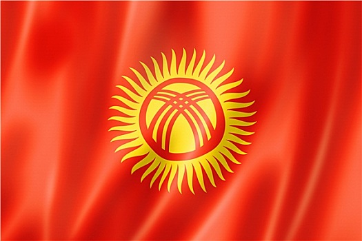 吉尔吉斯斯坦,旗帜