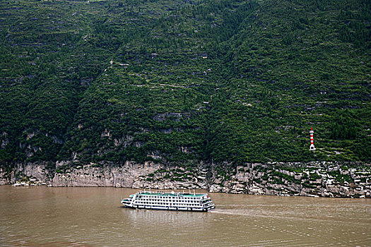 长江三峡瞿塘峡,夔门