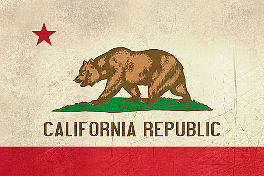 低劣,加利福尼亚州,旗帜