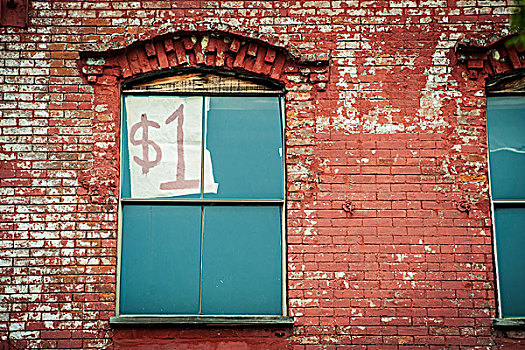 美国,密西西比,一美元,书写,纸,窗户
