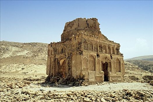 陵墓,阿曼,阿拉伯,阿拉伯半岛,中间,亚洲