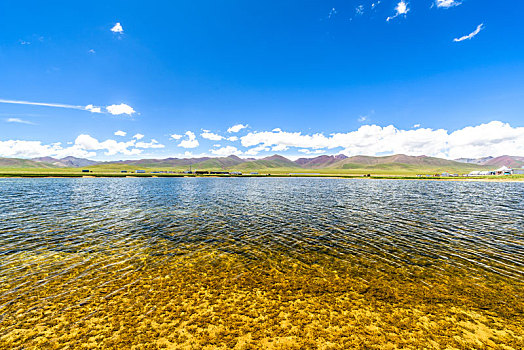 西藏纳木错海拔最高的大型湖泊和湿地