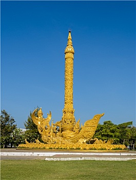 金色,仿制,蜡,雕塑,泰国