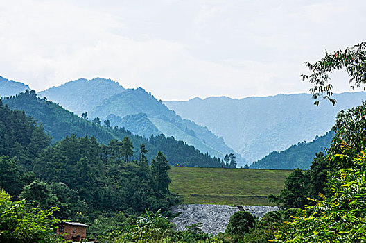 桂林山景秋色