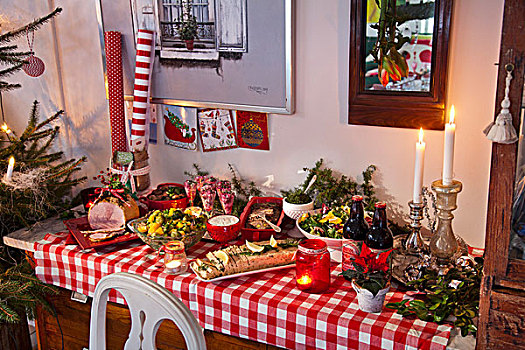 瑞典,圣诞自助餐