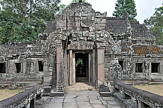 寺庙,吴哥,柬埔寨,亚洲