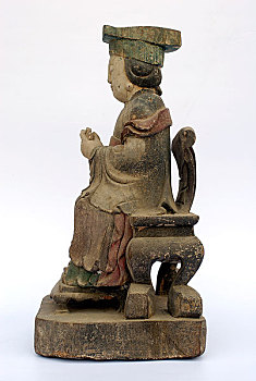 天津清代妈祖神像