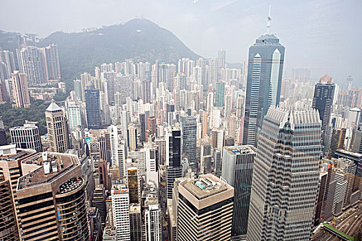 风景,国际金融中心,塔,香港岛,香港,亚洲