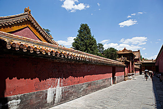 北京故宫围墙