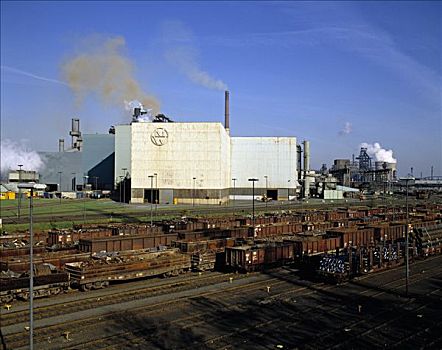 钢厂,杜伊斯堡,北莱茵威斯特伐利亚,德国