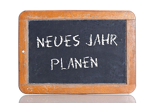 老,学校,黑板,文字,德国,计划,新年