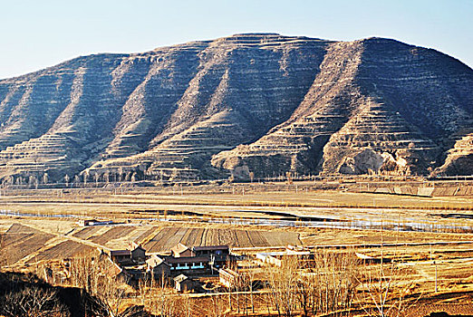 山西宁武石家庄秋景