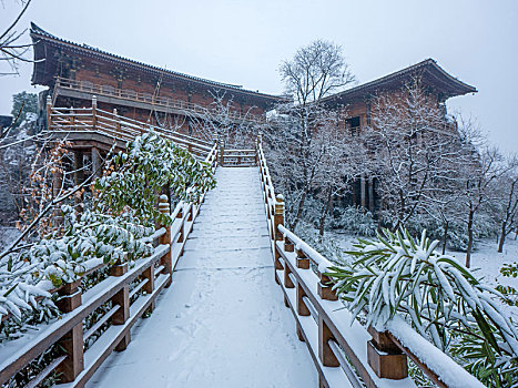 唐城影视基地古建筑场景