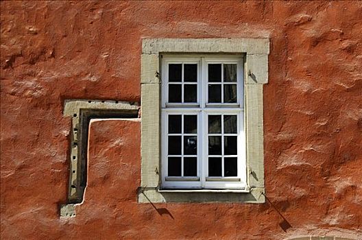 窗户,城镇,档案馆,巴登符腾堡,德国