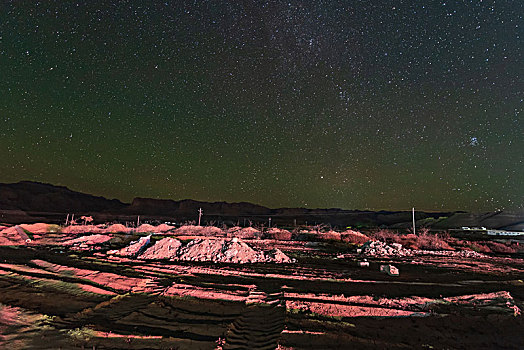 西藏阿里的星空银河