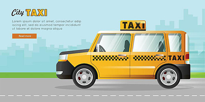 黄色出租车,方格,途中,城市,速度,卑劣,运输,公路,出租车,摩天大楼,背景,驾驶,街道,矢量