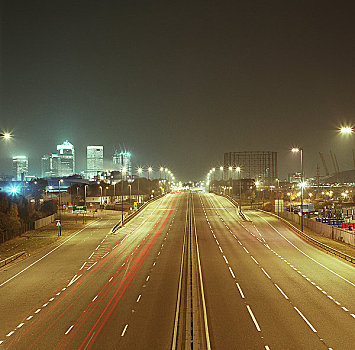 道路,城市,夜晚