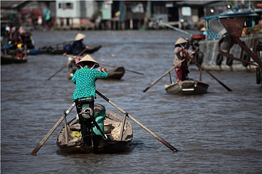 湄公河,越南