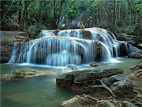 泰国,瀑布