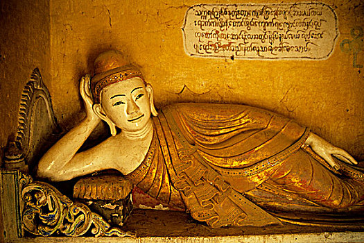 缅甸,传说,分开,洞穴,佛
