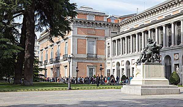普拉多博物馆,雕塑,迭戈,马德里,西班牙,欧洲