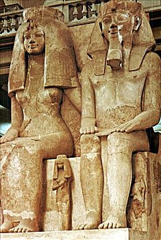 雕塑,埃及,第十八王朝