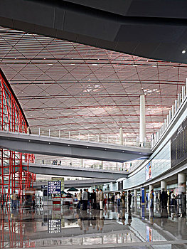 北京,国际机场,航站楼,中国,建筑师,伙伴
