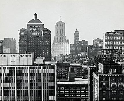 美国,伊利诺斯,芝加哥,摩天大楼,城市