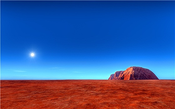 乌卢鲁巨石,澳大利亚