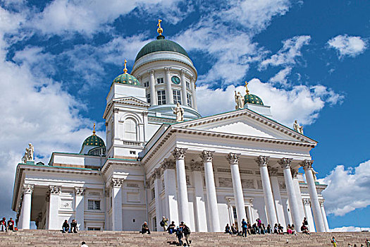 大教堂,赫尔辛基,芬兰,欧洲