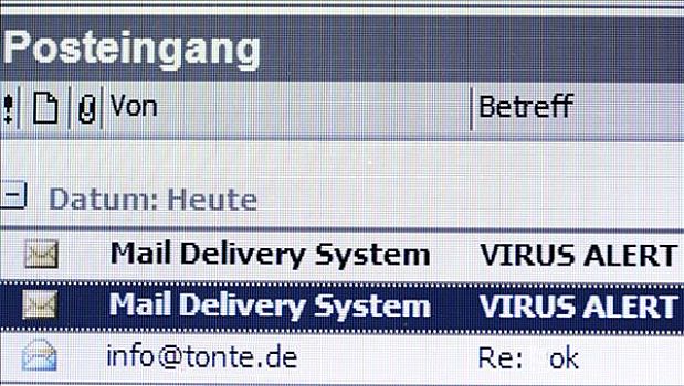 德国,互联网,电子邮件,程序,病毒,感染,邮件,垃圾邮件