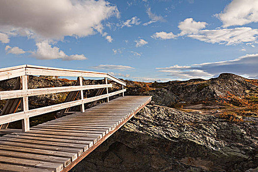 桥,国家公园,挪威