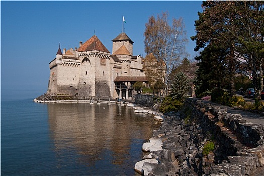 城堡,蒙特勒,瑞士