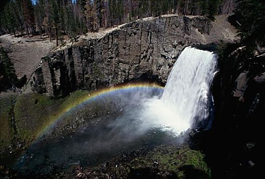 彩虹瀑布,国家纪念建筑,加利福尼亚