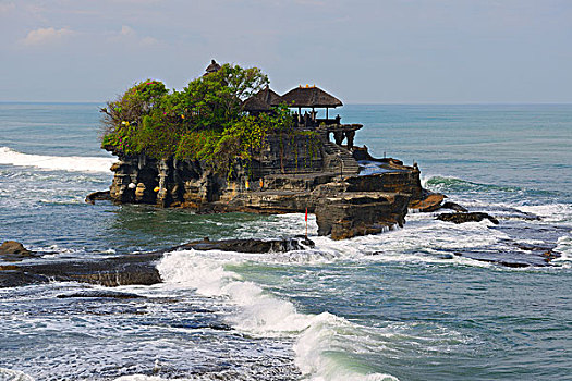 海神庙,海洋,庙宇,巴厘岛,印度尼西亚,亚洲