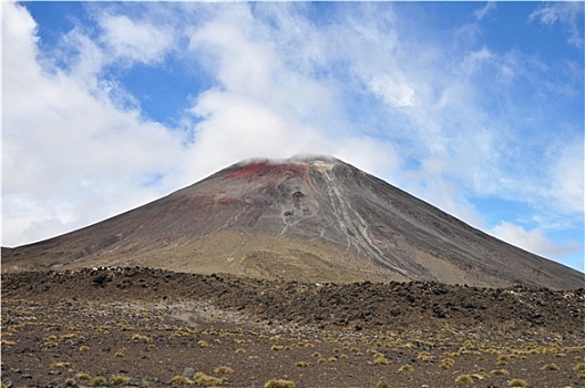 汤加里罗,公园,风景,火山