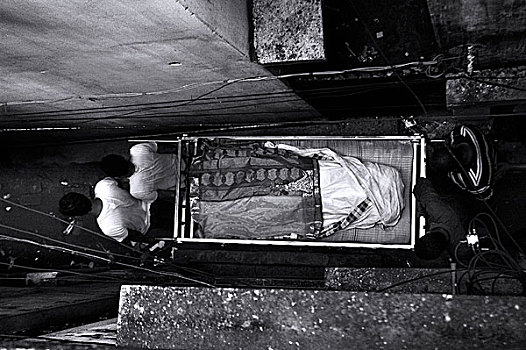 男人,尸体,教堂,墓地,埋葬,孟加拉,四月,2009年,局部,故事,安息