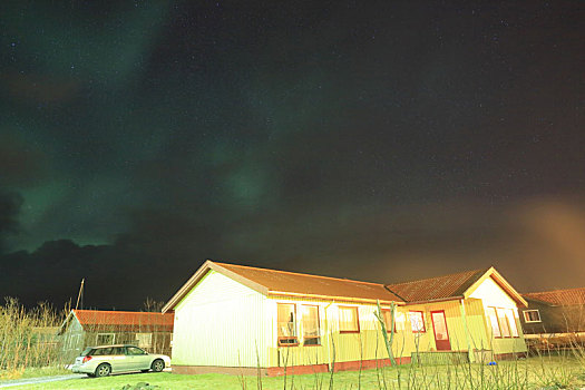 冰岛夜色