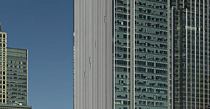 现代办公室,楼宇,金丝雀码头,港区,伦敦