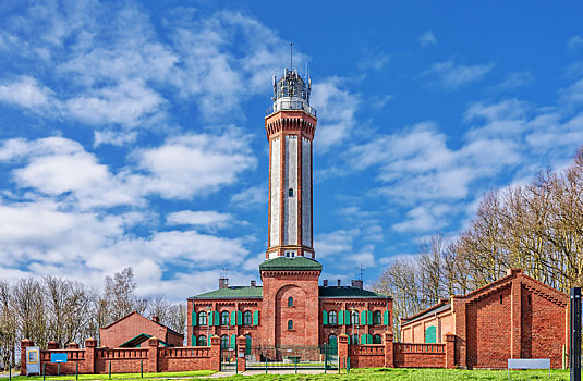 灯塔,波美拉尼亚西部,波罗的海岸,建筑